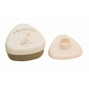 オーエスケー OSK オーエスケー PEANUTS EVERYDAY おにぎりケース ホワイト LS-20