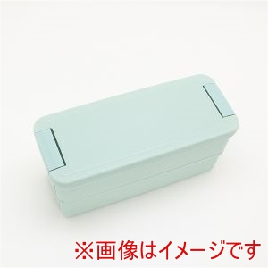 オーエスケー OSK オーエスケー コンフォータブル ランチボックス 二段仕切付き 650ml ミントグリーン PCW-650D