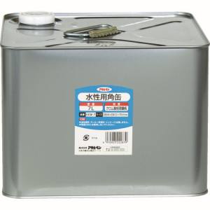アサヒペン アサヒペン 水性用角缶 7L 222879