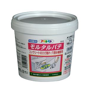 アサヒペン アサヒペン モルタルパテ 950ml S018 グレー系