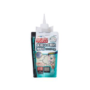 アサヒペン アサヒペン W110 ワンタッチ 床用ひび割れ補修材 コンクリート用 200ml グレー