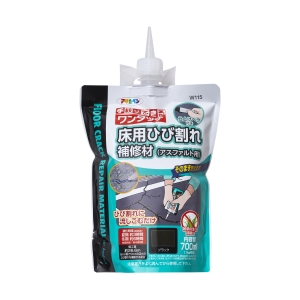 アサヒペン アサヒペン 313119 床用ひび割れ補修材 アスファルト用 700ML W115ブラック