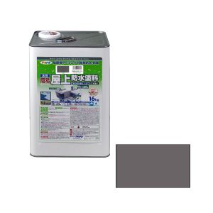アサヒペン アサヒペン 水性簡易屋上防水塗料 16KG グレー