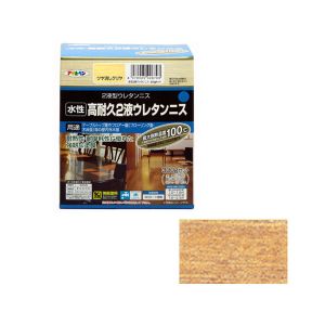 アサヒペン アサヒペン 水性2液ウレタンニス 300Gセット ツヤ消しクリヤ