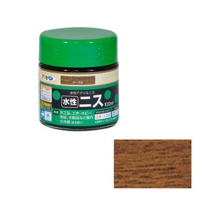 アサヒペン アサヒペン 水性ニス 100ML メープル