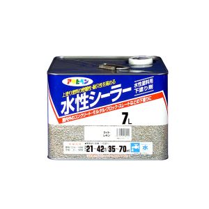 アサヒペン アサヒペン 水性シーラー 7L ライトレモン