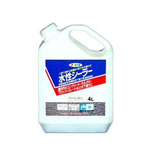 アサヒペン アサヒペン 水性シーラー 4L ライトレモン