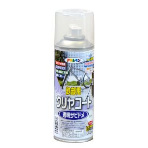 アサヒペン アサヒペン 鉄部用クリヤコートスプレー 300ML クリヤ