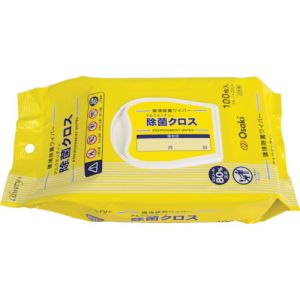 オオサキメディカル オオサキメディカル 72160 アルウエッティ除菌クロス ピロータイプ 14cm×20cm 