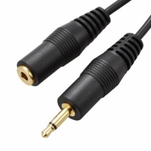 オーム電機 OHM オーム電機 オーディオ延長コード モノラルミニプラグ-モノラルミニジャック 3m 01-5104 AUD-C30MJ-K