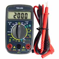 オーム電機 OHM オーム電機 TDX-200 デジタルマルチテスター 04-1855