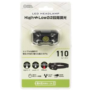 オーム電機 OHM オーム電機 LC-11A7 LEDヘッドランプ 110ルーメン