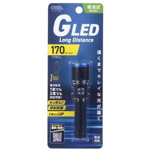 オーム電機 OHM オーム電機 LHA-P17A5 GLEDライト 単4電池式 170ルーメン
