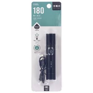 オーム電機 OHM オーム電機 LH-C18B5 充電式LEDライト 180ルーメン