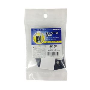 オーム電機 OHM オーム電機 タイベース28K 黒 8個入 DZ-TB4AZ/K 09-1675