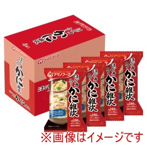 アマノフーズ アマノフーズ ほぐし身入り かに雑炊 20.5g