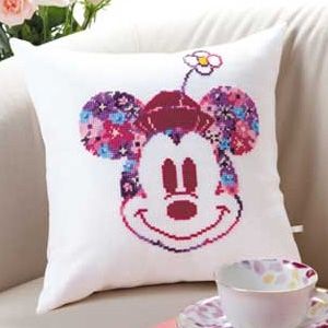 オリムパス オリムパス ししゅうキット ディズニー ミニクッション ミニーマウス 6049