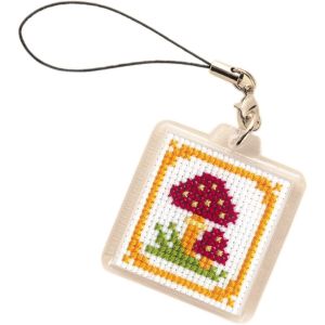 オリムパス オリムパス ストラップししゅうキット キノコ ST-18