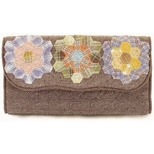 オリムパス オリムパス パッチワークキット フラワーヘキサゴンのおさいふ PA-617