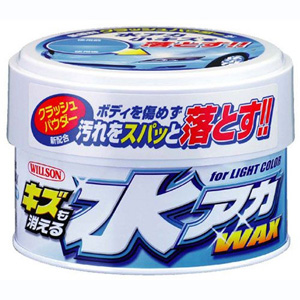 ウイルソン WILLSON ウイルソン WILLSON キズも消える水アカワックス ライトカラー車用 ハンネリ 320g 1223