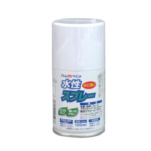 アトムペイント アトムペイント 水性スプレー 100ml ホワイト