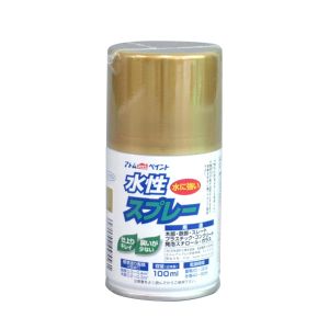 アトムペイント アトムペイント 水性スプレー 100ml ゴールド