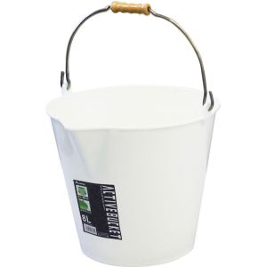 リス バケツ 8L アクティブバケツ ホワイト ( 掃除用品 )