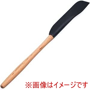 サンクラフト サンクラフト WW-215シリコーンスリムスパチュラ ブラック 