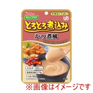 ハウスギャバン ハウスギャバン 528209 091229 やさしくラクケア とろとろ煮込み かつ煮風 80g