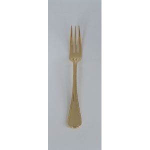 小林工業 小林工業 ラッキーウッド No.38400 18-10 ステンレス フレンチアクセント金仕上 フルーツフォーク 159x18