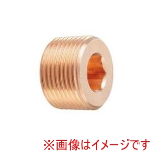 カクダイ KAKUDAI カクダイ 616-805 25 砲金豆プラグ 青銅 メーカー直送 代引不可 北海道沖縄離島不可