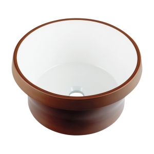カクダイ KAKUDAI カクダイ 493-264-DW 丸型手洗器 ココナッツ