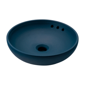 カクダイ KAKUDAI カクダイ 493-269-B 丸型手洗器 留紺