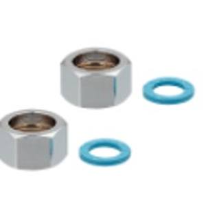 カクダイ KAKUDAI カクダイ 796-010 フレキパイプ用フクロナット 16.8用 ノンアスパッキン付 2個入1セット メーカー直送 代引不可 北海道沖縄離島不可