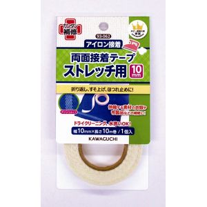 カワグチ KAWAGUCHI KAWAGUCHI ストレッチ用両面接着テープ 10mmＸ10M 93-062 カワグチ