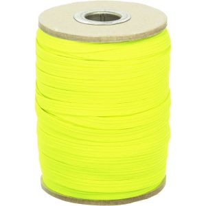 川村製紐工業 金天馬 ネオンカラーゴム 平ゴム 6mm 50m巻 ボビン巻 ネオンイエロー KW93072 川村製紐工業