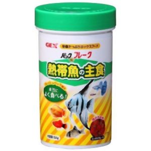 ジェックス GEX ジェックス パックDEフレーク 熱帯魚の主食 52g