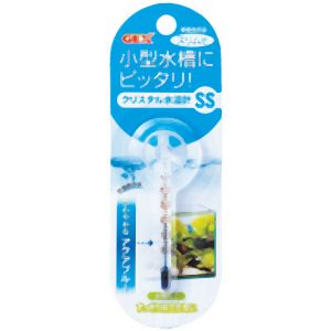 ジェックス GEX ジェックス クリスタル水温計 SS アクアブルー