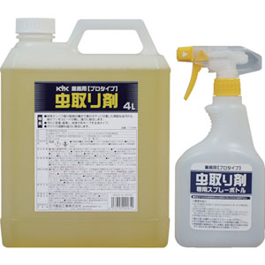 古河薬品工業 KYK 古河薬品工業 KYK プロタイプ虫取り剤4L 17-045