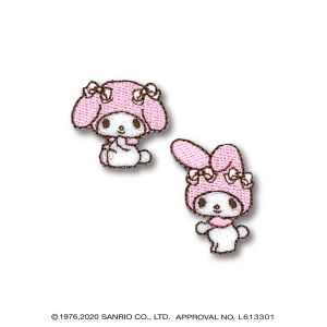 清原 KIYOHARA 清原 サンリオ ミニワッペン MM マイメロディ 2個入 RIO-2902 KIYOHARA