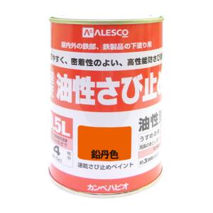 カンペハピオ KANSAI カンペハピオ 速乾さび止めペイント 鉛丹色 0.5L