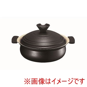 カクセー Kakusee カクセー 軽楽御膳 かるらごぜん IH対応セラミックコーティング卓上鍋 18cm KG-04