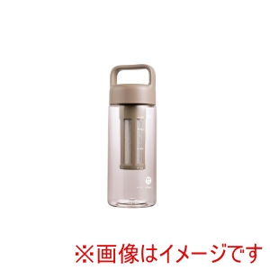 カクセー Kakusee カクセー ストレーナー付き ウォーターボトル 500ml モカベージュ WB-05B