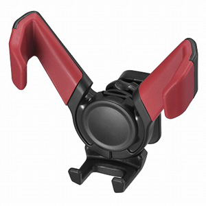 カーメイト CARMATE カーメイト SA25 スマホルダー ウィングキャッチ エアコン取り付け レッド