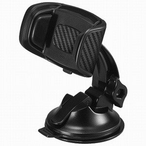 カーメイト CARMATE カーメイト DZ519 スマホルダー クイック 吸盤 カーボン調 BLACK EDITION