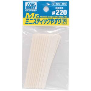 GSIクレオス ミスターホビー GT128 Mr.ミニスティックヤスリ ＃220 10本入 GSI クレオス
