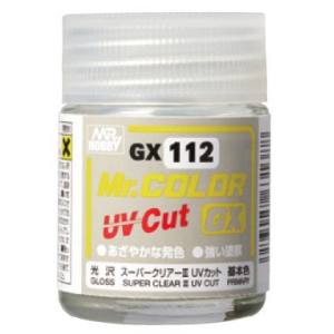 GSIクレオス ミスターホビー Mr.カラー GX GX112 スーパークリア3 UVカット 光沢 18ml GSI クレオス