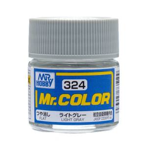 GSIクレオス ミスターホビー C324 Mr.カラー 飛行機模型用カラー ライトグレー GSI クレオス