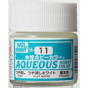GSIクレオス ミスターホビー H11 水性ホビーカラー つや消しホワイト 10ml GSI クレオス