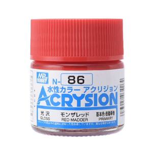 GSIクレオス ミスターホビー N086 新水性カラー アクリジョンカラー モンザレッド GSI クレオス